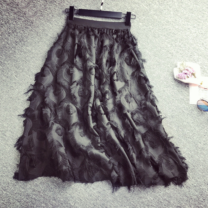 Feather Style Skirt