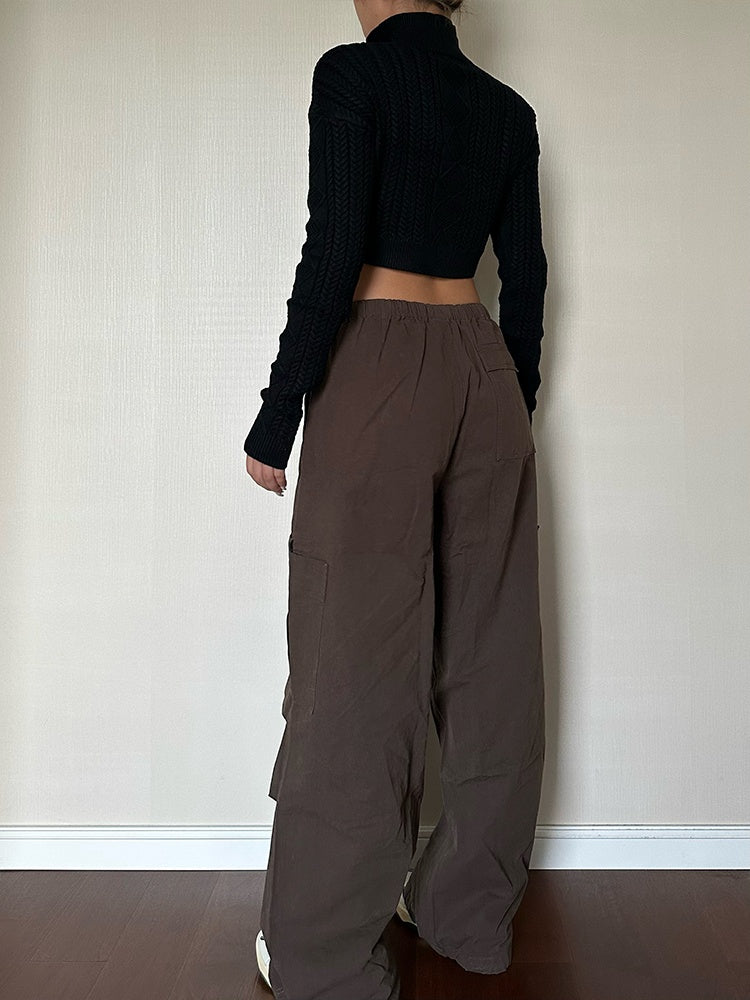 Loose Pocket Cargo Pants