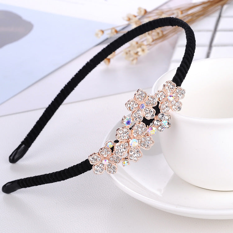 Rhinestone Bow Headband