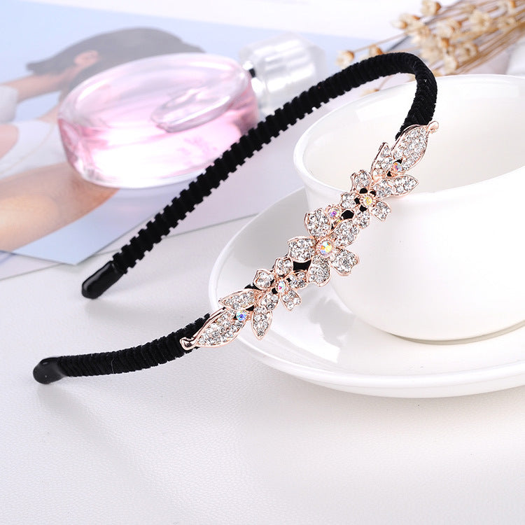 Rhinestone Bow Headband