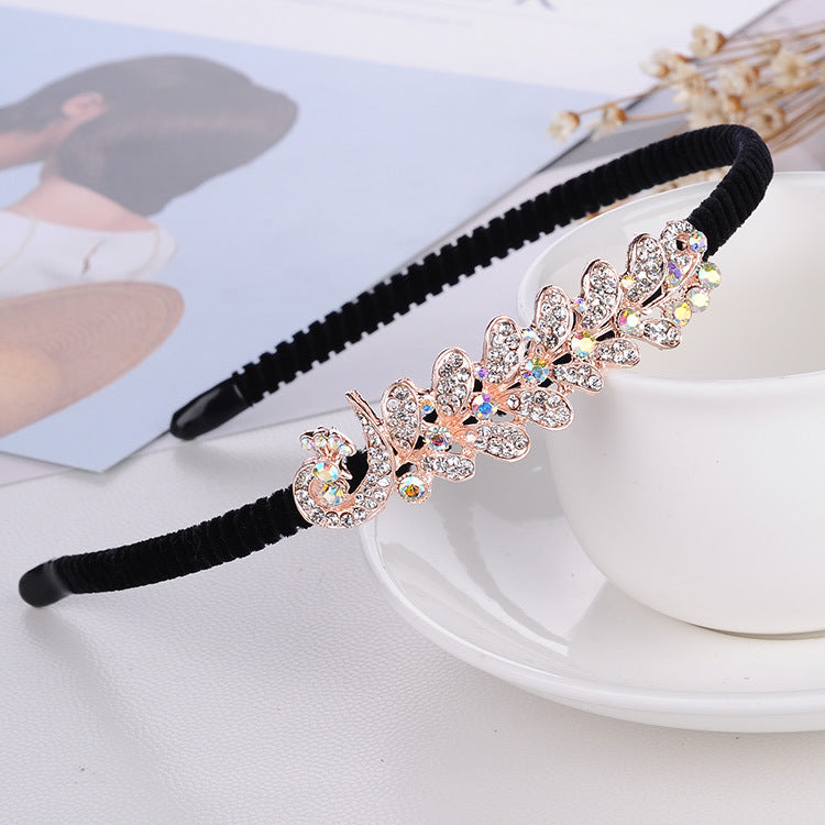 Rhinestone Bow Headband