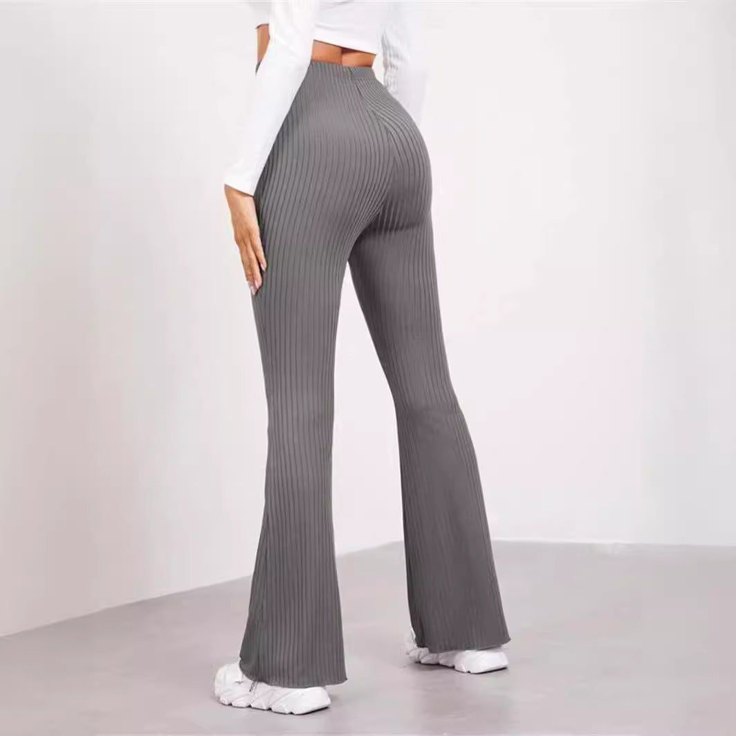 High Waist  Trousers