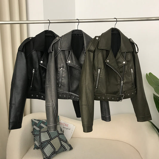 Leather  Motorcycle Jacket