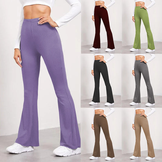 High Waist  Trousers