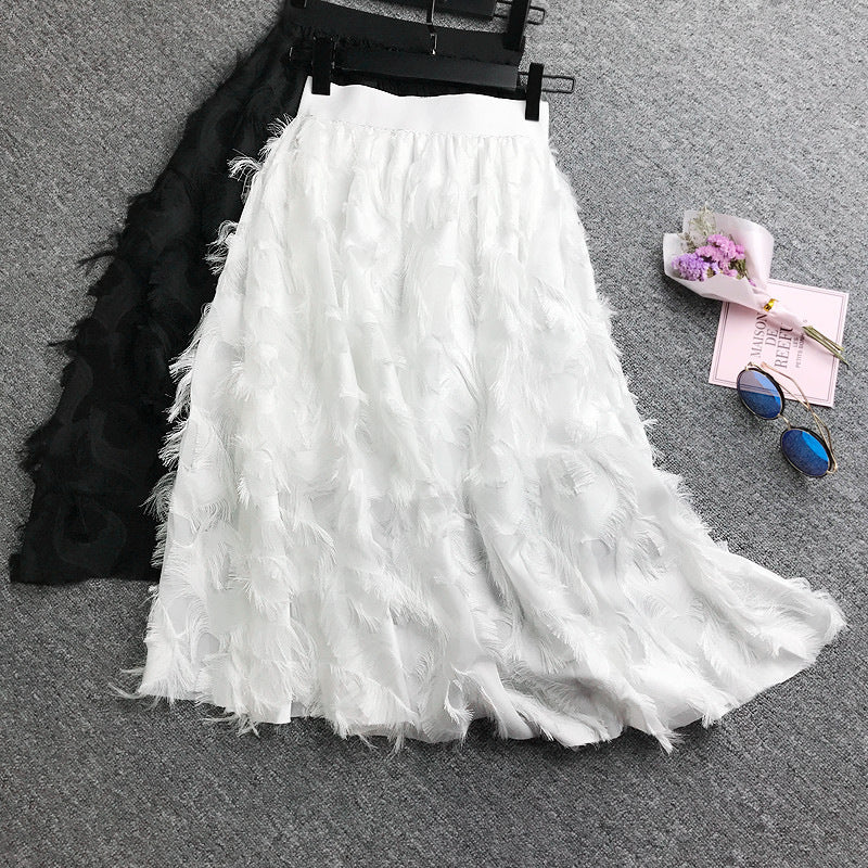 Feather Style Skirt