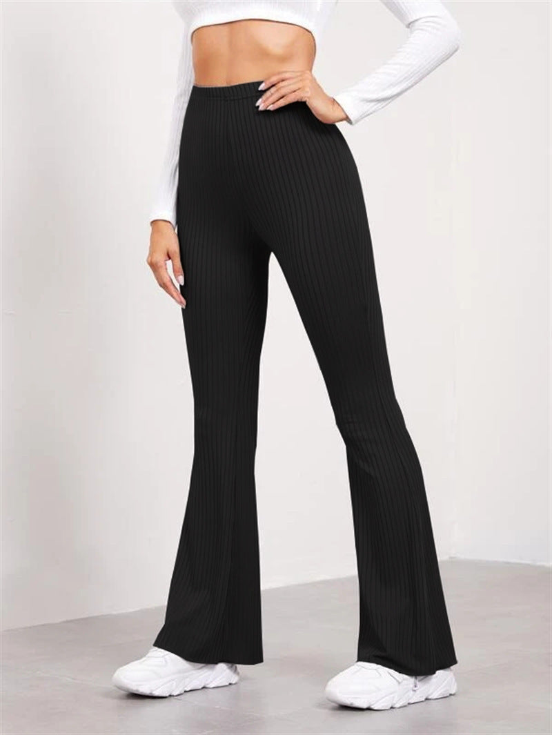 High Waist  Trousers