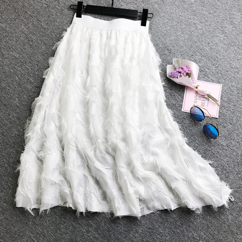 Feather Style Skirt