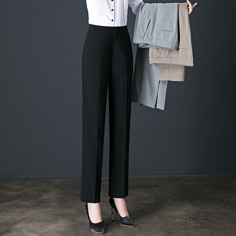 High Waist  Casual Trousers