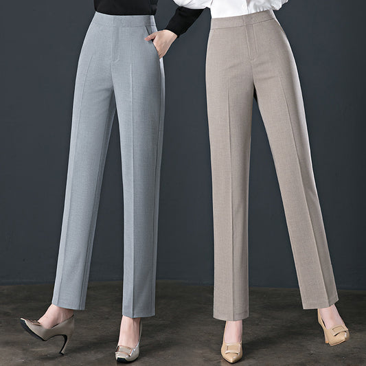 High Waist  Casual Trousers