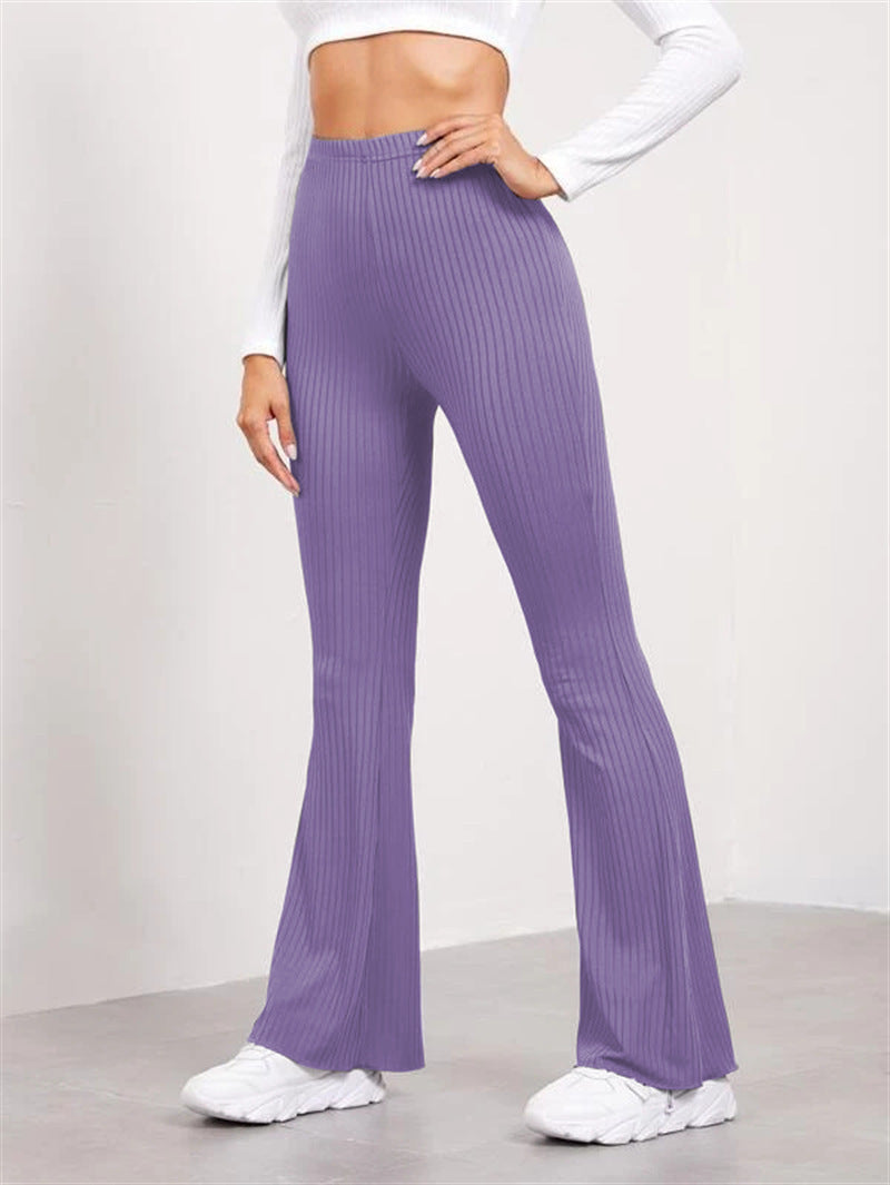 High Waist  Trousers