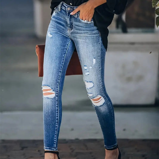 Ripped Skinny Jeans