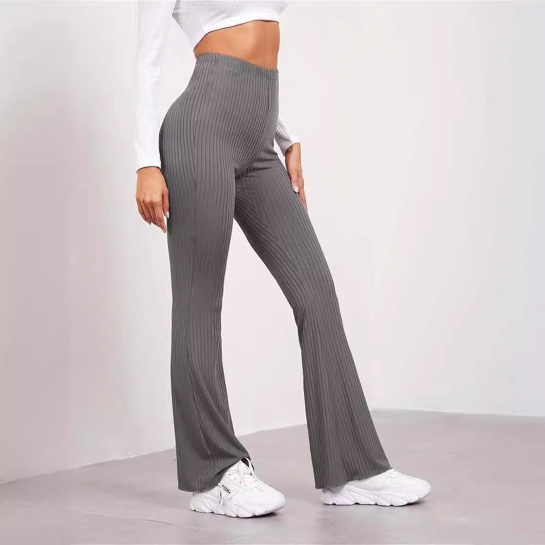 High Waist  Trousers