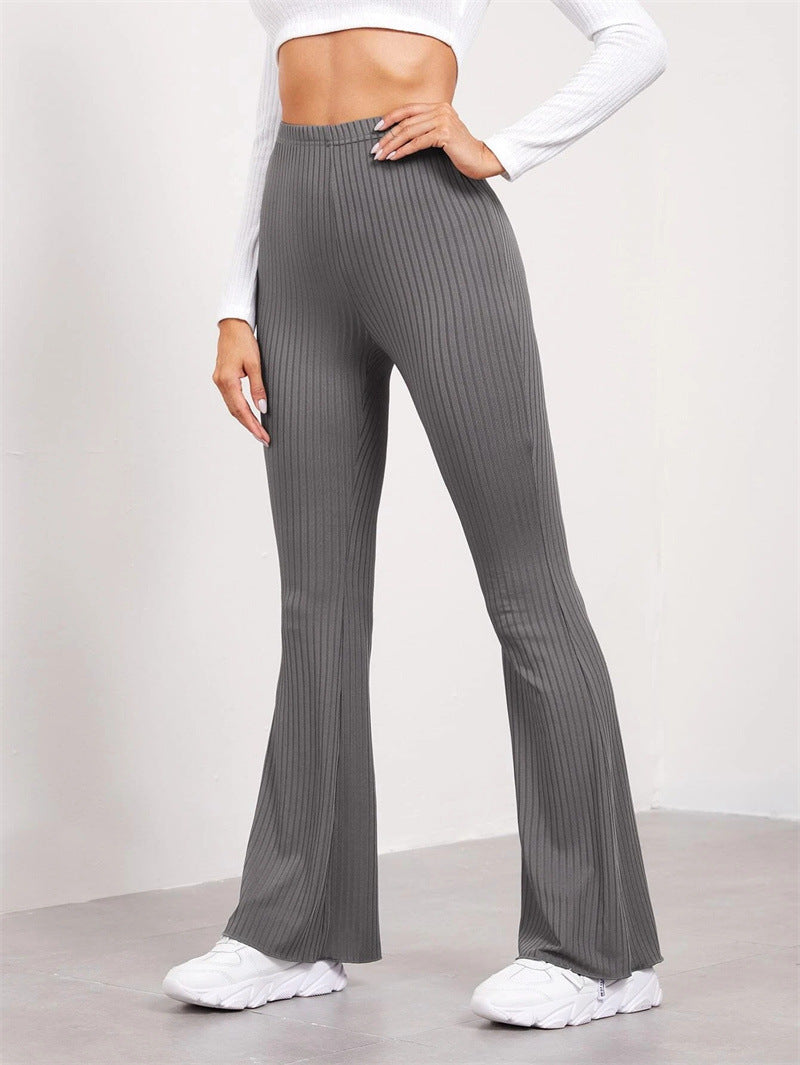 High Waist  Trousers